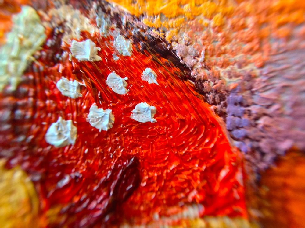 Paint Closeup V art print by Grayscale for $57.95 CAD