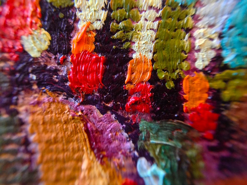 Paint Closeup VI art print by Grayscale for $57.95 CAD
