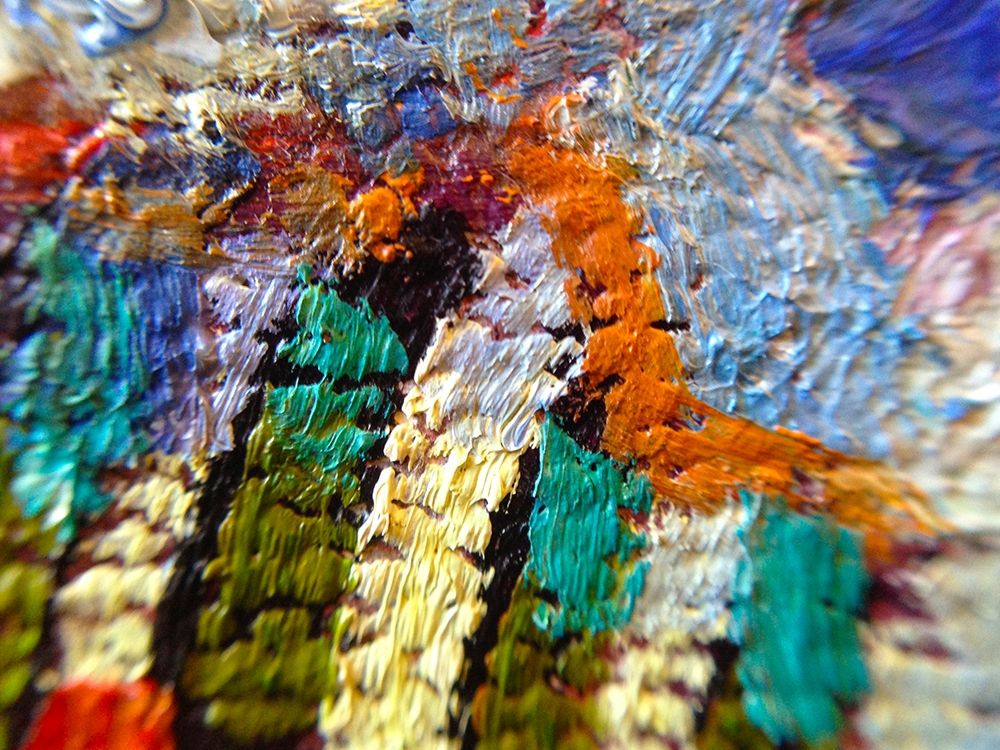 Paint Closeup VII art print by Grayscale for $57.95 CAD
