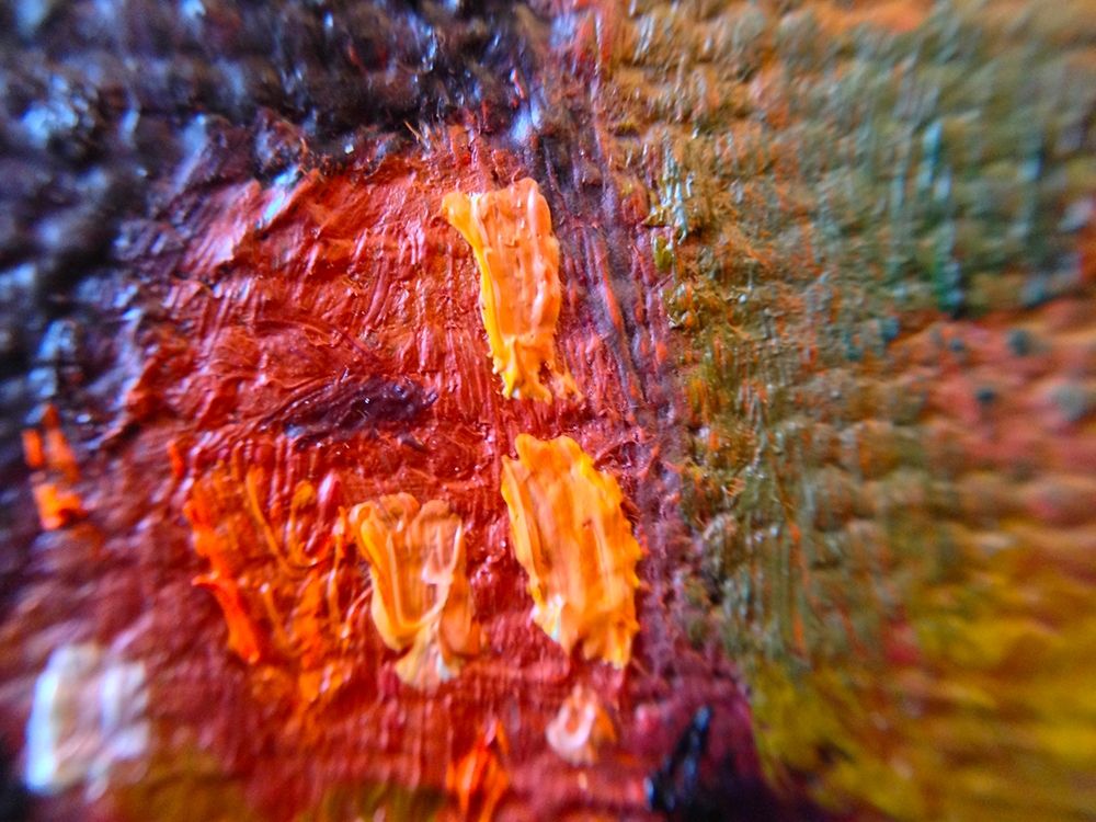 Paint Closeup VIII art print by Grayscale for $57.95 CAD