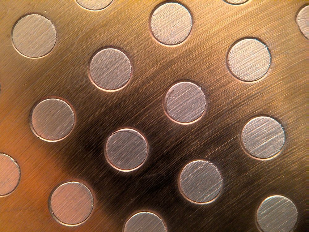 Steel Dots I art print by Grayscale for $57.95 CAD