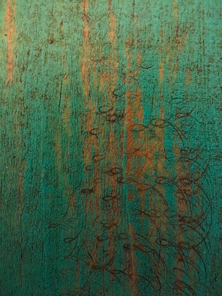 Painted Wood Panel II art print by Grayscale for $57.95 CAD