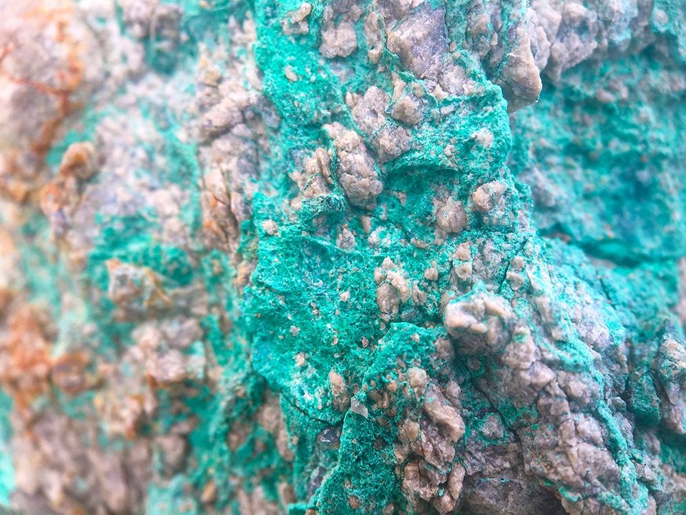 Turquoise Rock I art print by Grayscale for $57.95 CAD