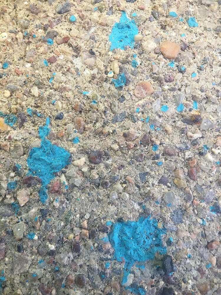 Turquoise Aggregate I art print by Grayscale for $57.95 CAD