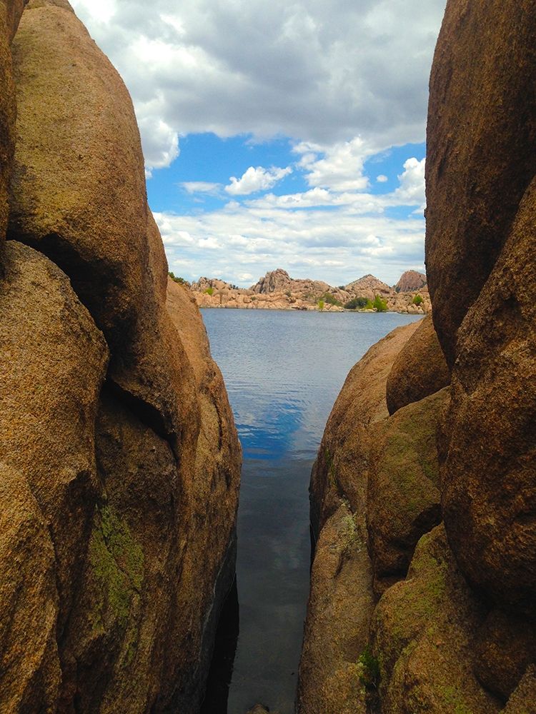 Rock Cleft I art print by Grayscale for $57.95 CAD
