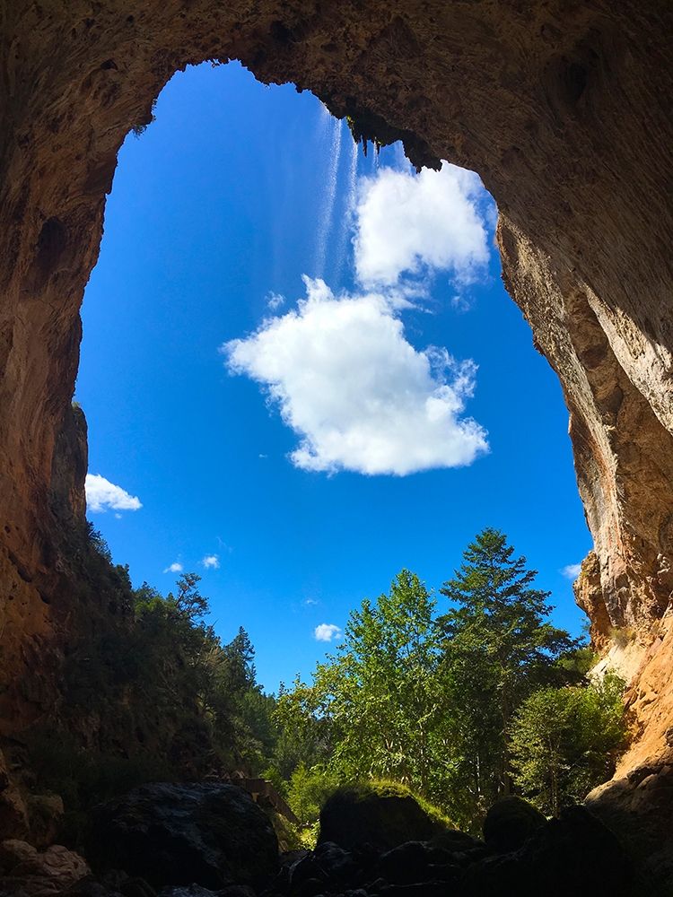Natural Bridge III art print by Grayscale for $57.95 CAD