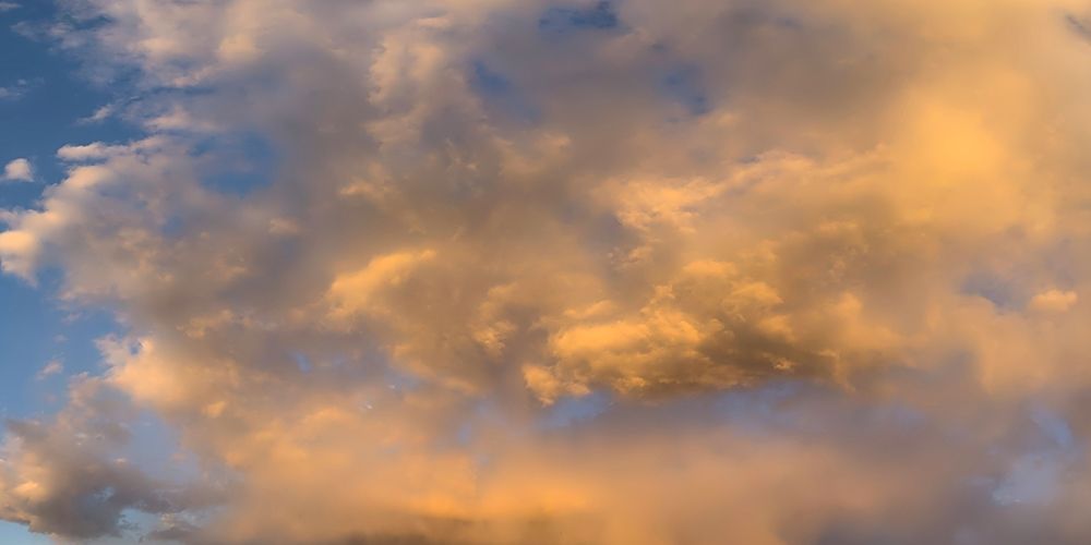 Cloudy Sky II art print by Grayscale for $57.95 CAD