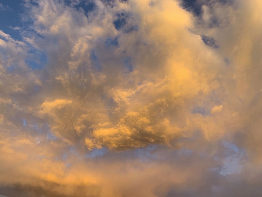 Cloudy Sky X art print by Grayscale for $57.95 CAD