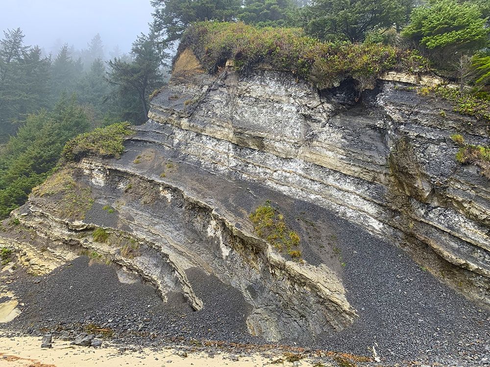 Eroded Coast II art print by Grayscale for $57.95 CAD