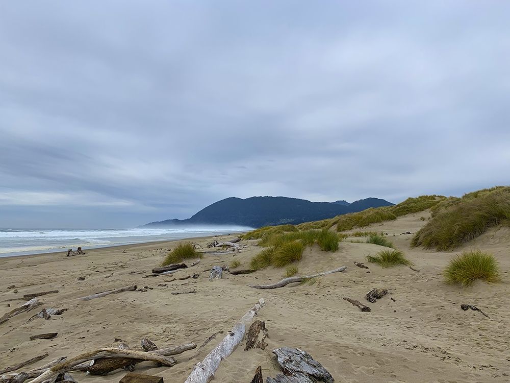 Beach Scene I art print by Grayscale for $57.95 CAD
