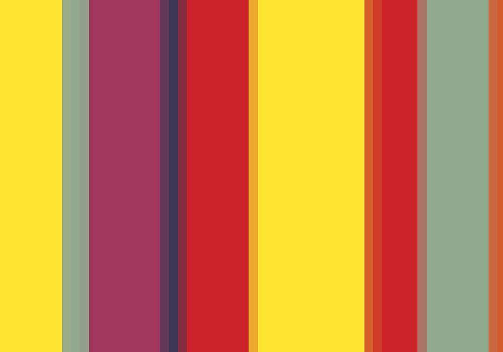 Bright Stripes II art print by Grayscale for $57.95 CAD