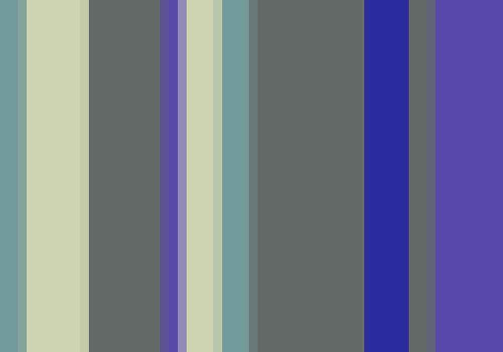 Cool Stripes I art print by Grayscale for $57.95 CAD