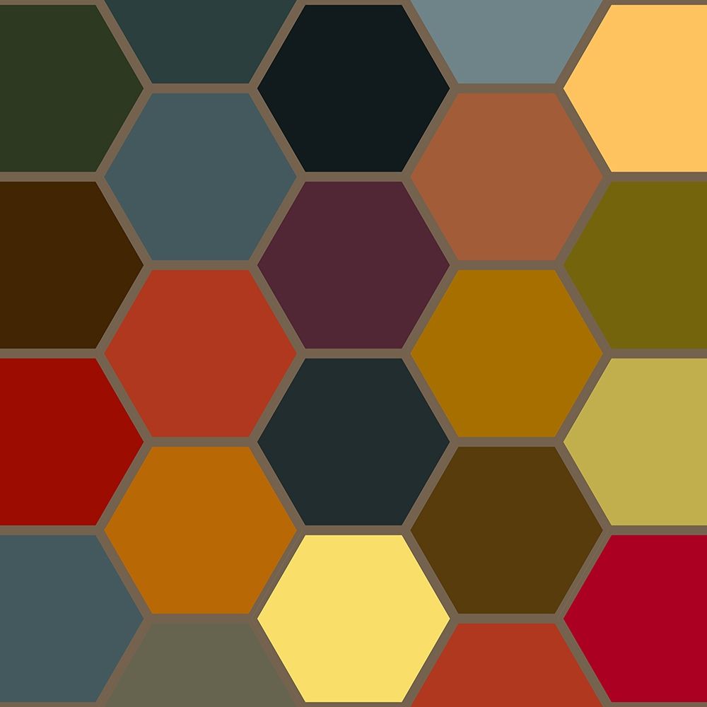 Bright Hive IX art print by Grayscale for $57.95 CAD