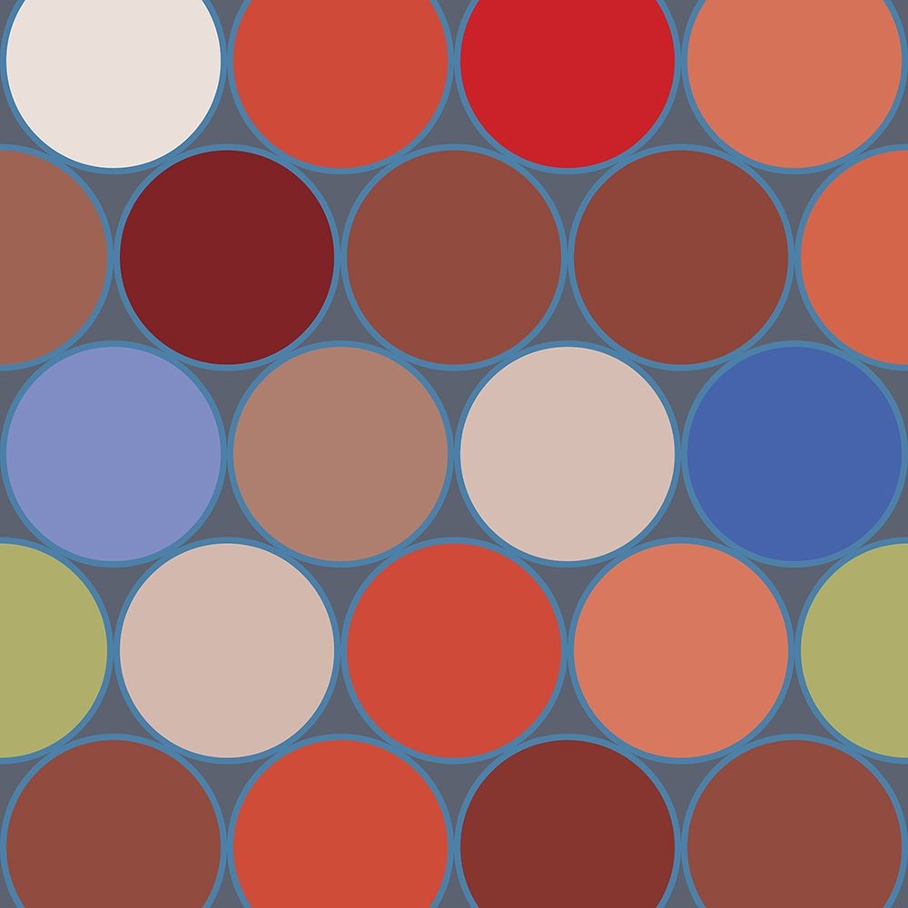 Bright Circles I art print by Grayscale for $57.95 CAD