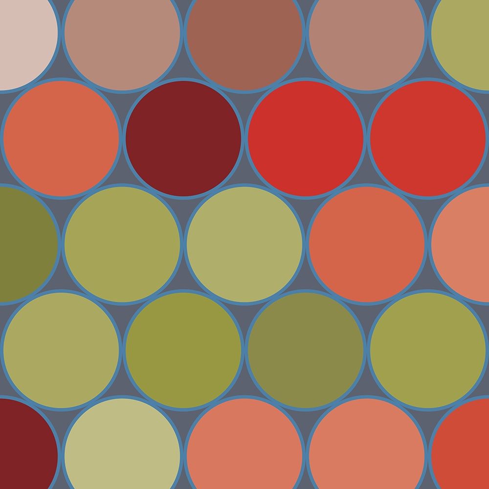 Bright Circles II art print by Grayscale for $57.95 CAD