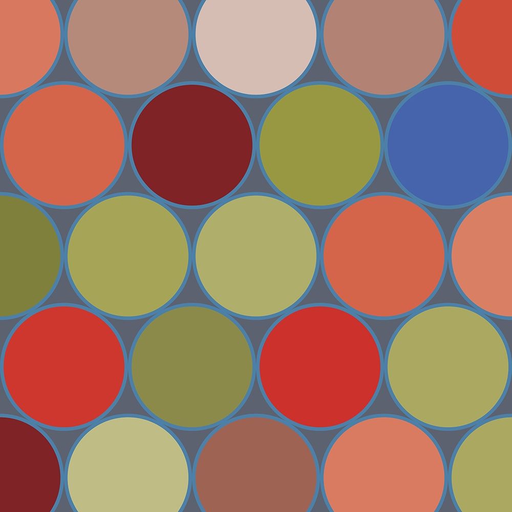 Bright Circles IV art print by Grayscale for $57.95 CAD