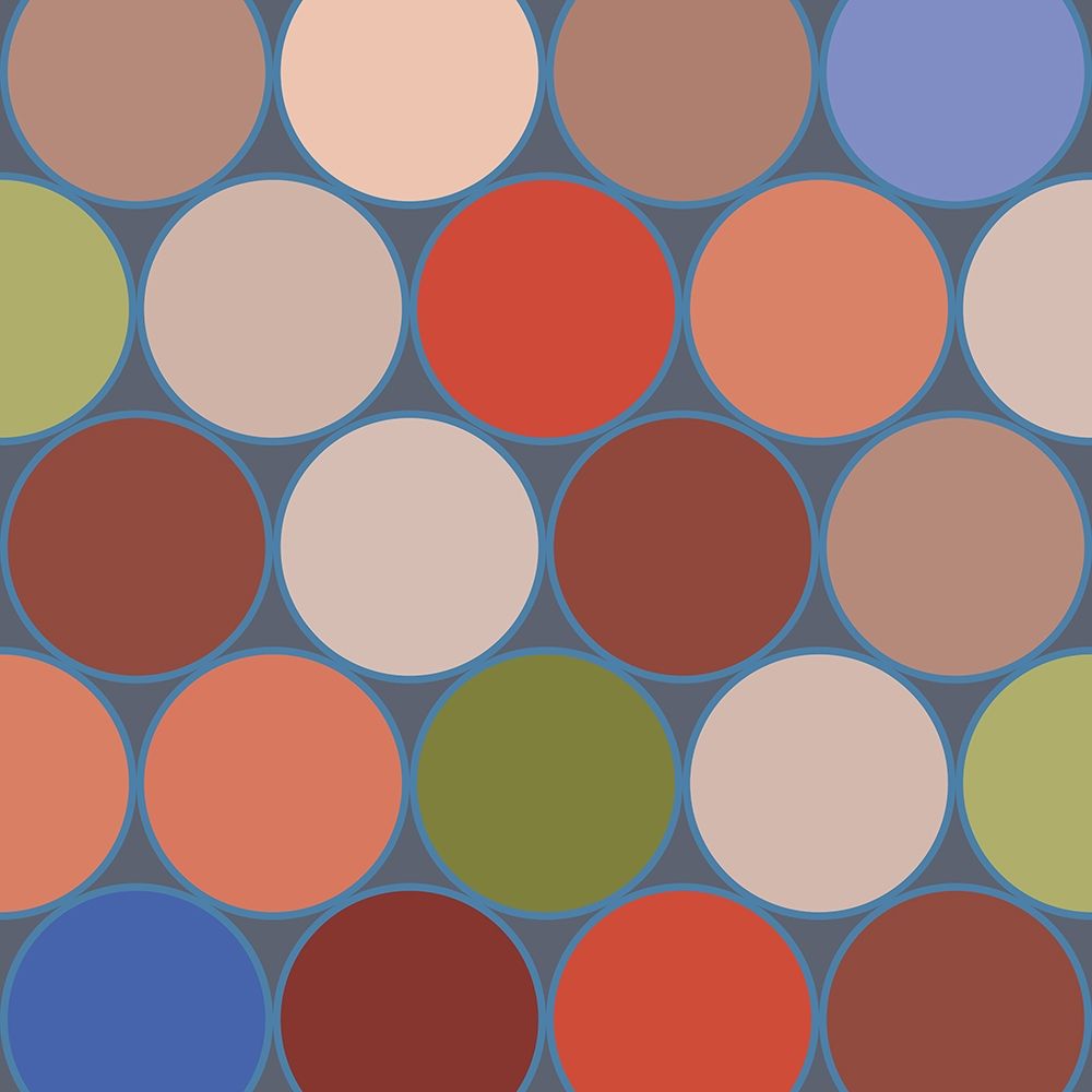Bright Circles V art print by Grayscale for $57.95 CAD