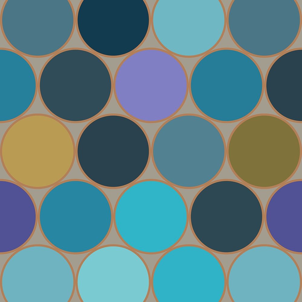Cool Circles III art print by Grayscale for $57.95 CAD
