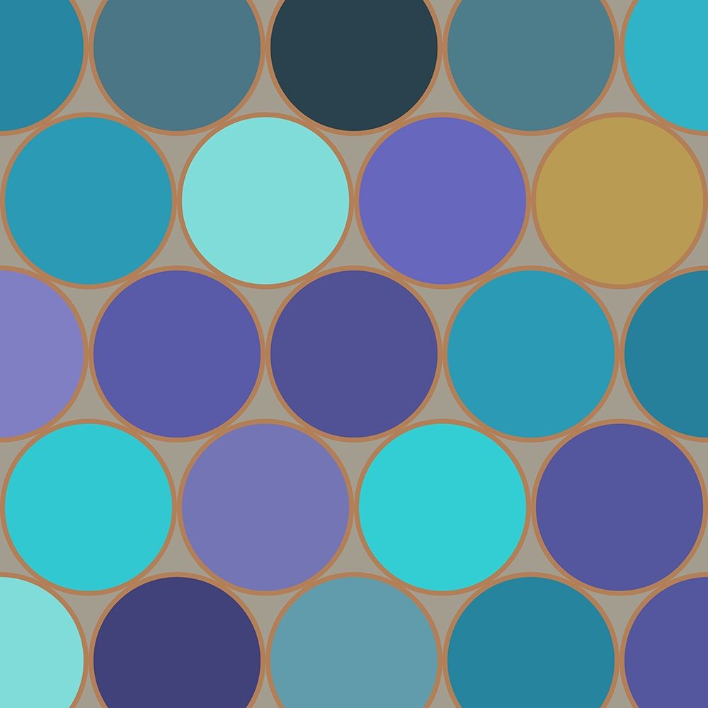 Cool Circles IV art print by Grayscale for $57.95 CAD