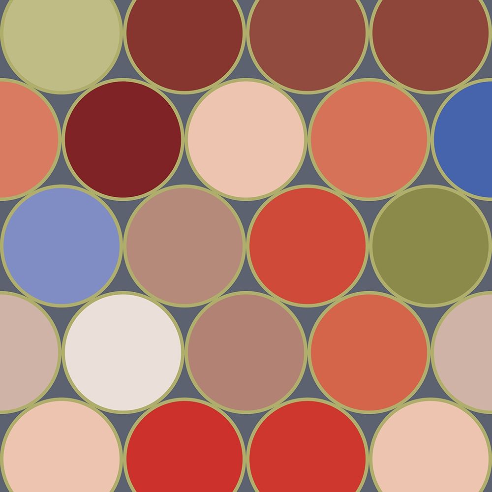 Bright Circles VI art print by Grayscale for $57.95 CAD
