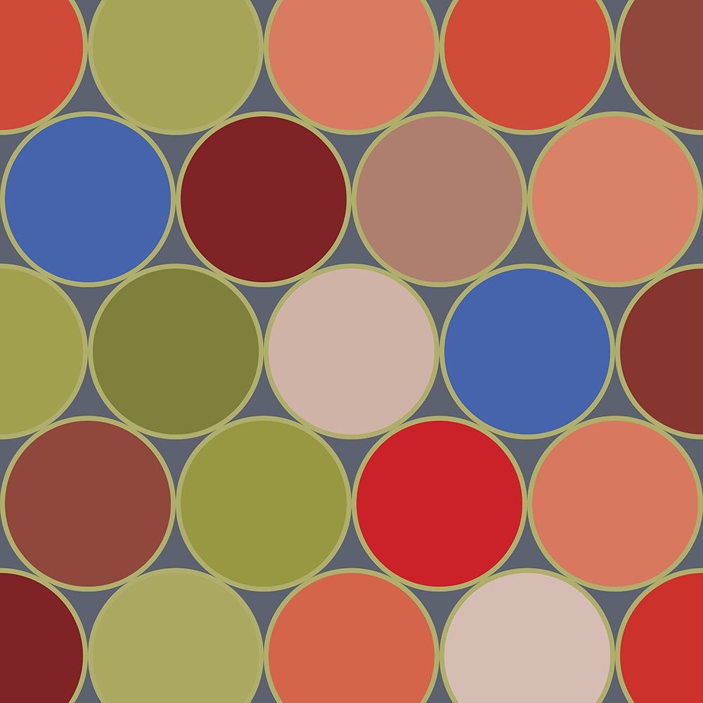 Bright Circles VII art print by Grayscale for $57.95 CAD