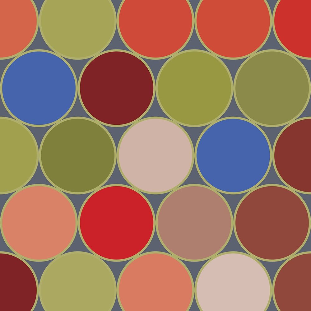 Bright Circles IX art print by Grayscale for $57.95 CAD