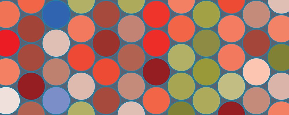 Bright Circles XI art print by Grayscale for $57.95 CAD