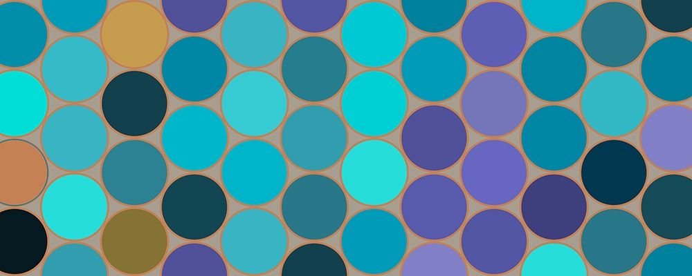 Cool Circles VI art print by Grayscale for $57.95 CAD