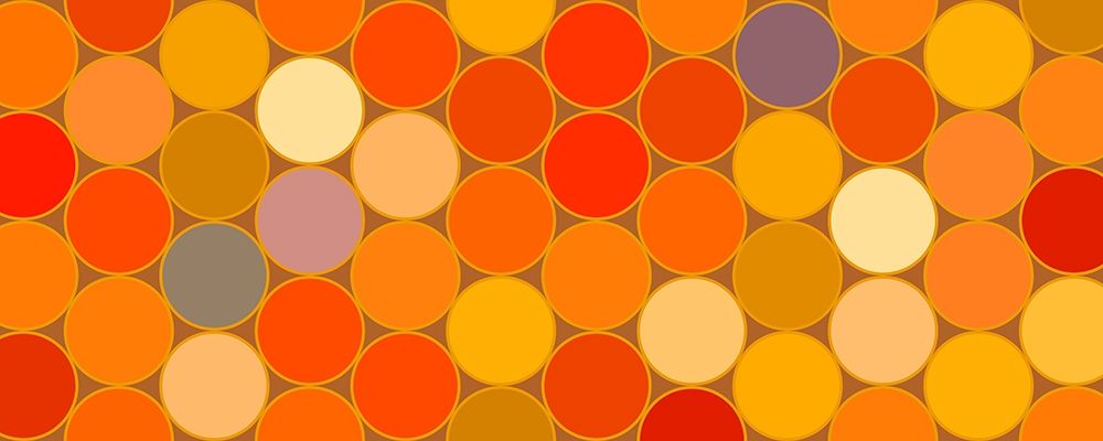 Warm Circles III art print by Grayscale for $57.95 CAD