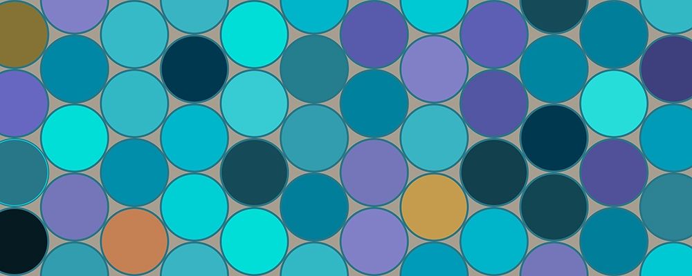 Cool Circles VII art print by Grayscale for $57.95 CAD