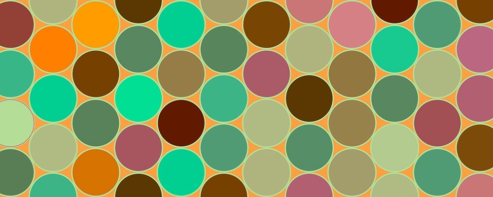 Green Circles II art print by Grayscale for $57.95 CAD