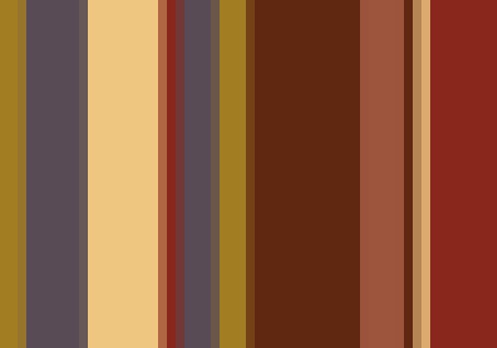 Warm Stripes IX art print by Grayscale for $57.95 CAD