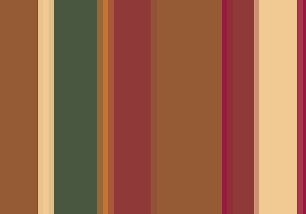 Warm Stripes XIII art print by Grayscale for $57.95 CAD