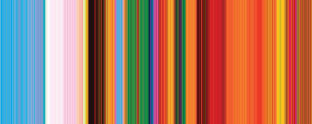 Bright Pinstripes I art print by Grayscale for $57.95 CAD