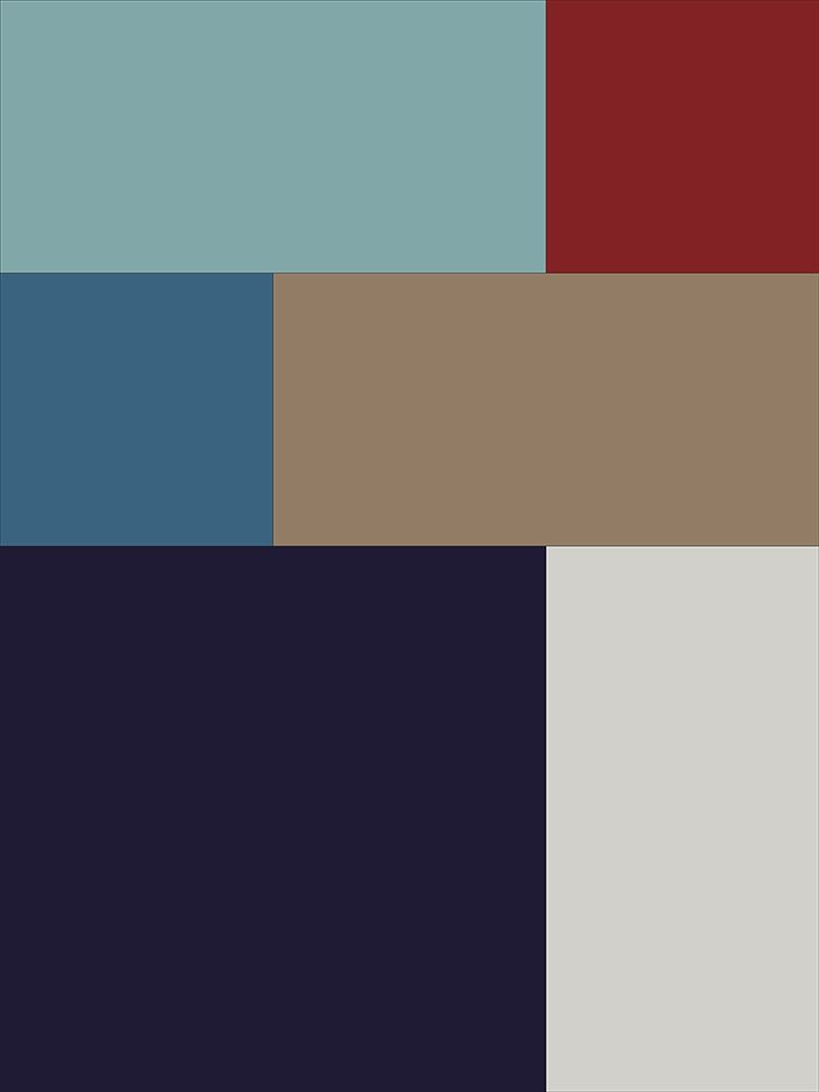 Bright Blocks II art print by Grayscale for $57.95 CAD