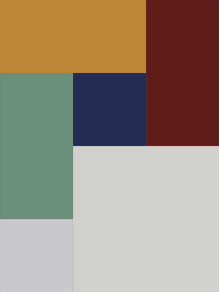 Bright Blocks X art print by Grayscale for $57.95 CAD