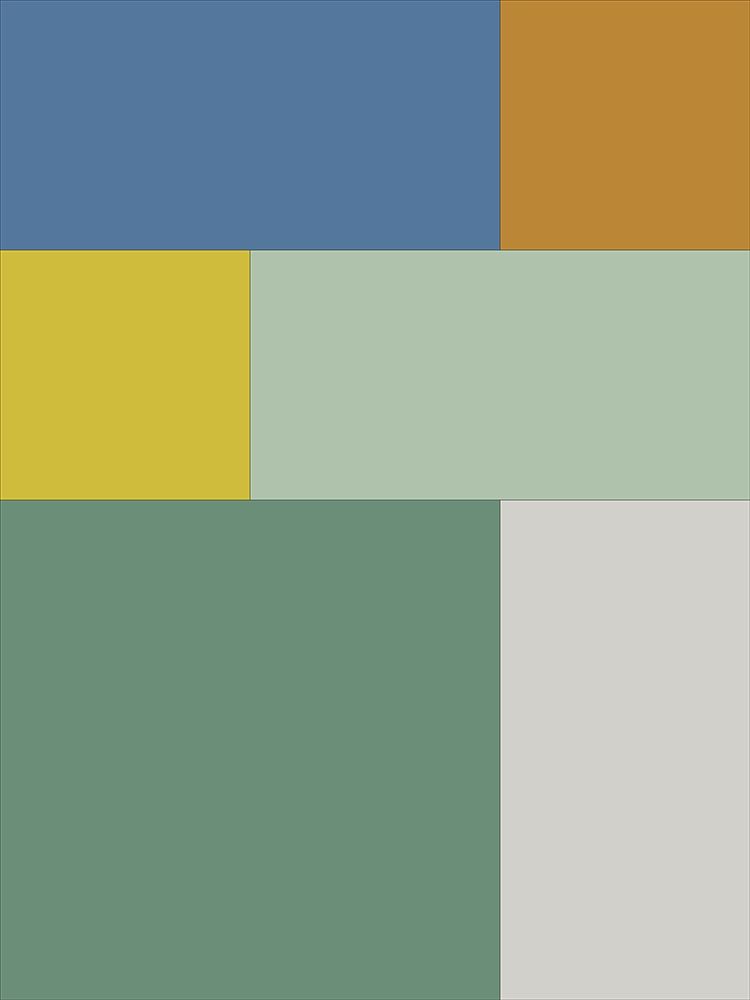 Bright Blocks XII art print by Grayscale for $57.95 CAD