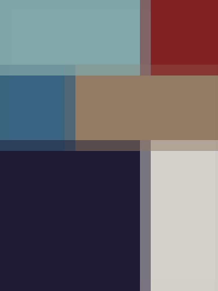 Pixel Blocks IV art print by Grayscale for $57.95 CAD