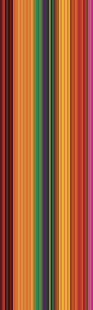 Stripe Totem IX art print by Grayscale for $57.95 CAD
