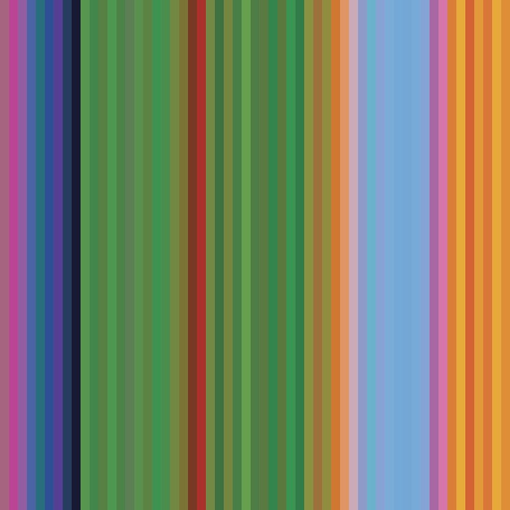 Pinstripes X art print by Grayscale for $57.95 CAD