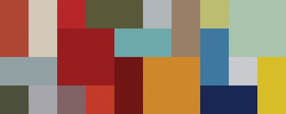 Bright Blocks Wide II art print by Grayscale for $57.95 CAD