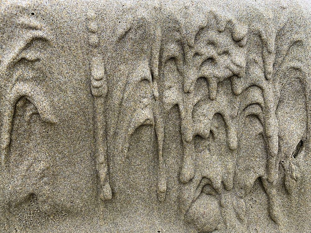 Wet Sand X art print by Grayscale for $57.95 CAD