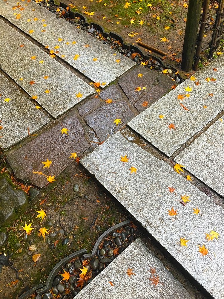 Japanese Stone Path I art print by Grayscale for $57.95 CAD