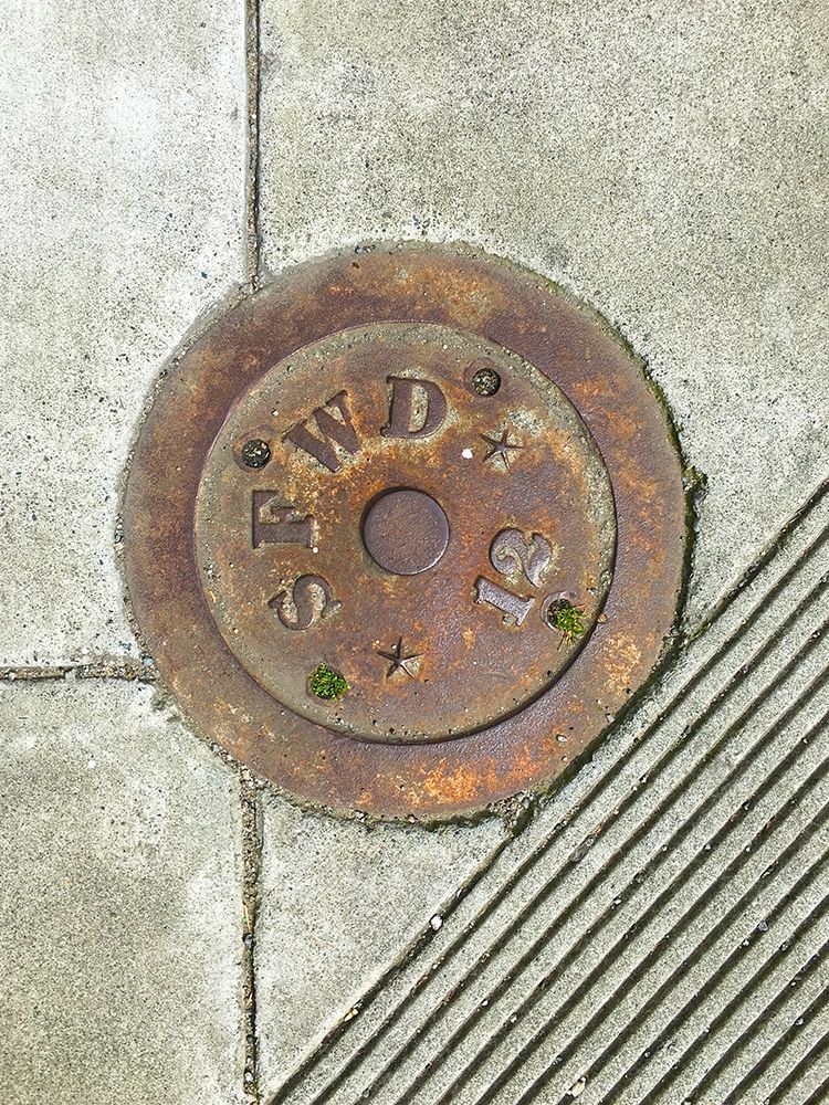 Utility Cover III art print by Grayscale for $57.95 CAD