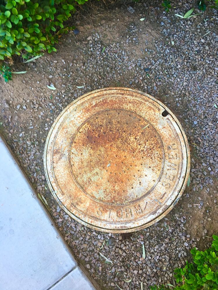 Utility Cover VI art print by Grayscale for $57.95 CAD