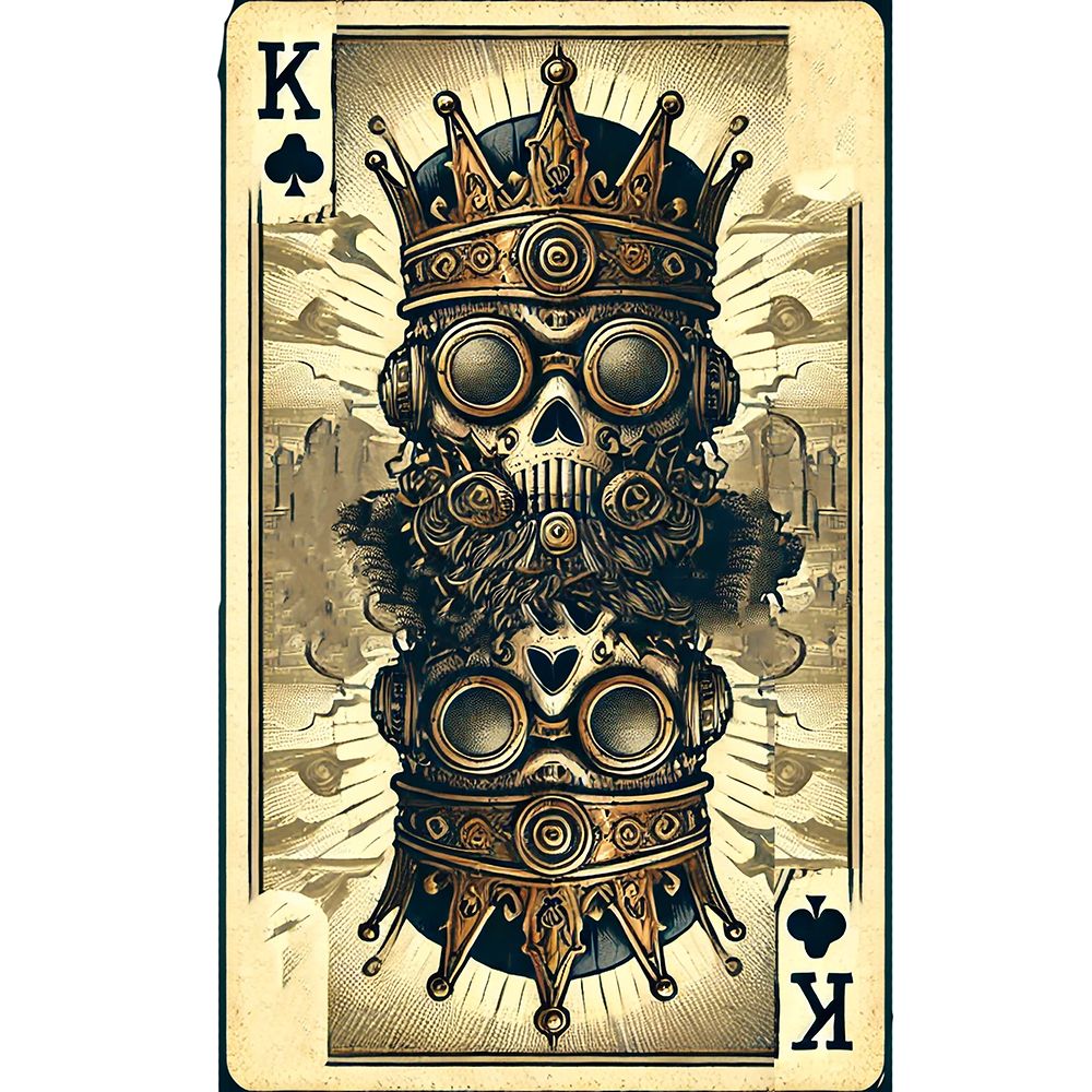 King Of Gears art print by Grayscale for $57.95 CAD