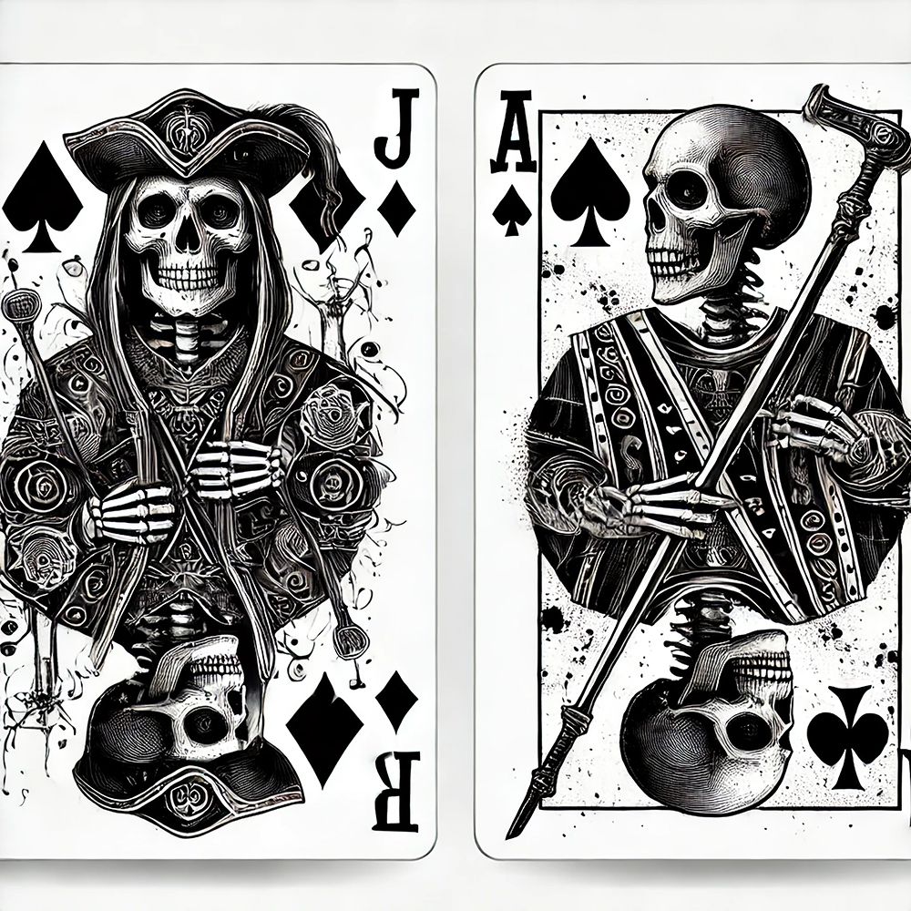 Jack Of Diamonds art print by Grayscale for $57.95 CAD