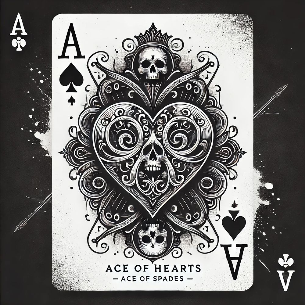 Ace Of Spades art print by Grayscale for $57.95 CAD