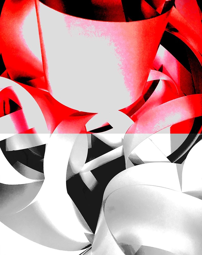 Intertwined: Red Divide art print by William Tenoever for $57.95 CAD