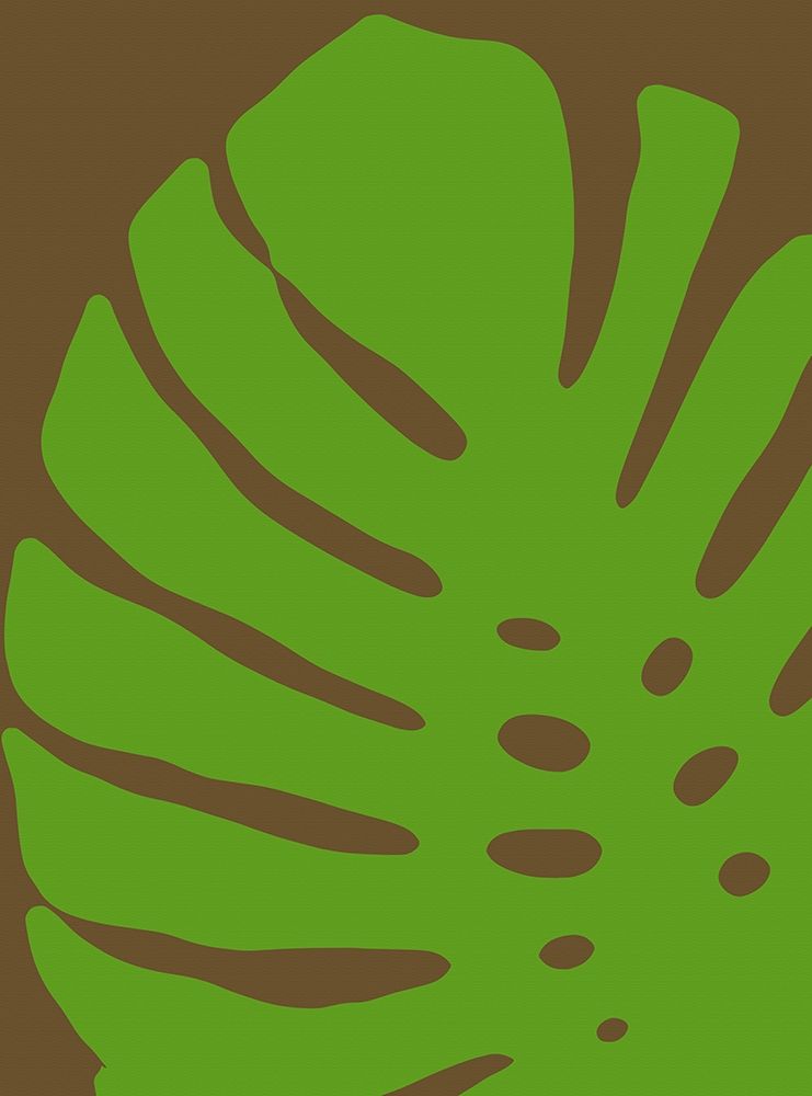 Monstera Stylized II art print by William Tenoever for $57.95 CAD